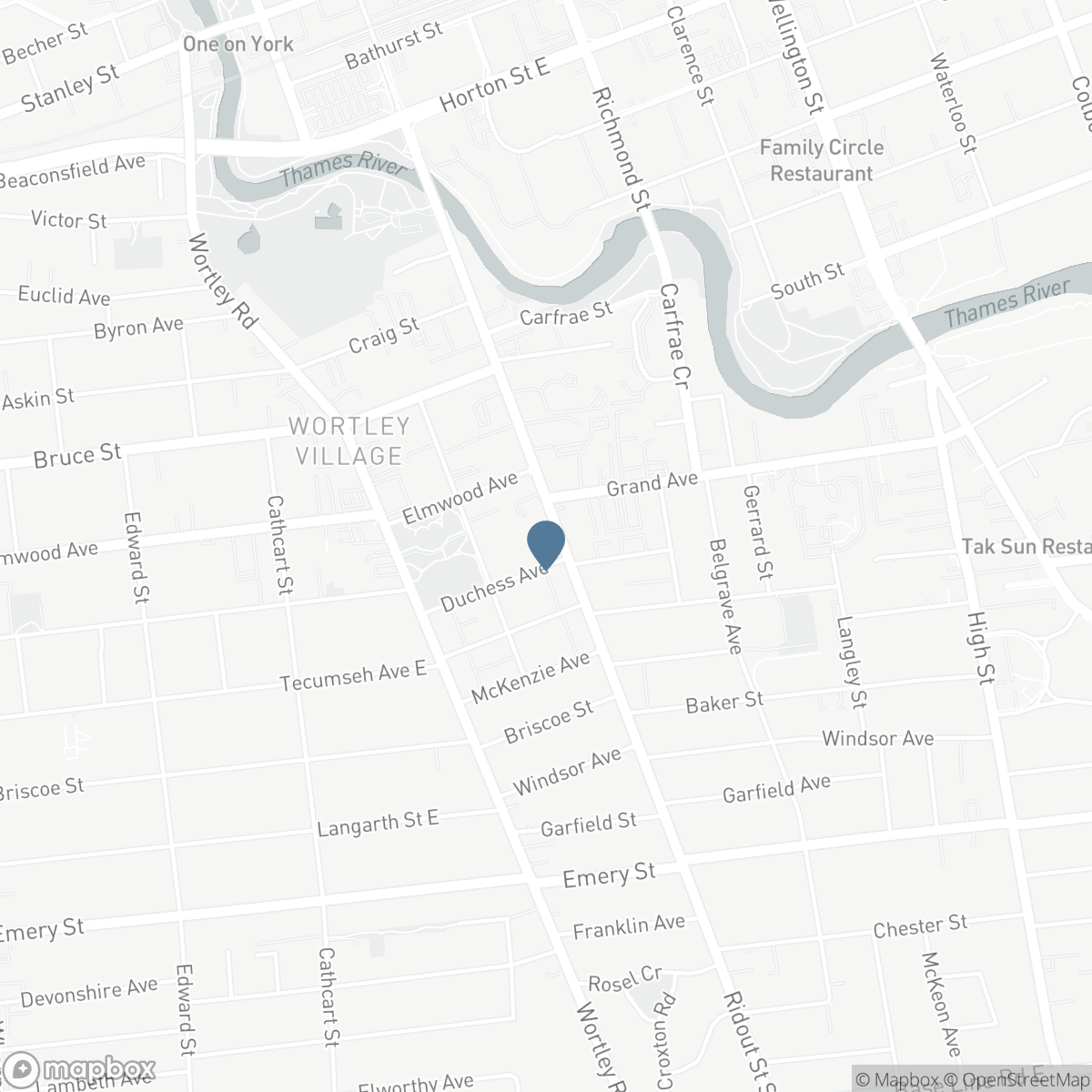 169 RIDOUT STREET S, London, Ontario N6C 3X7